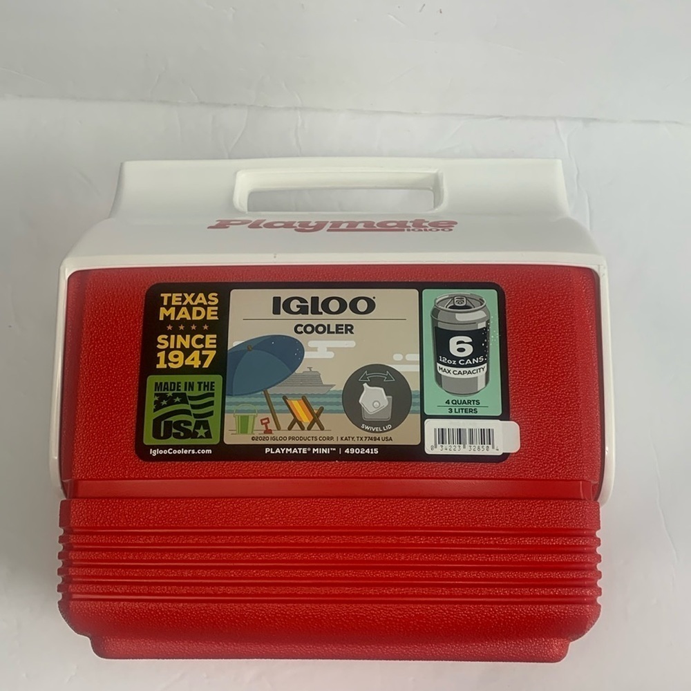 Igloo 4 Qt Playmate Cooler 50th Anniversary New - Picture 6 of 7